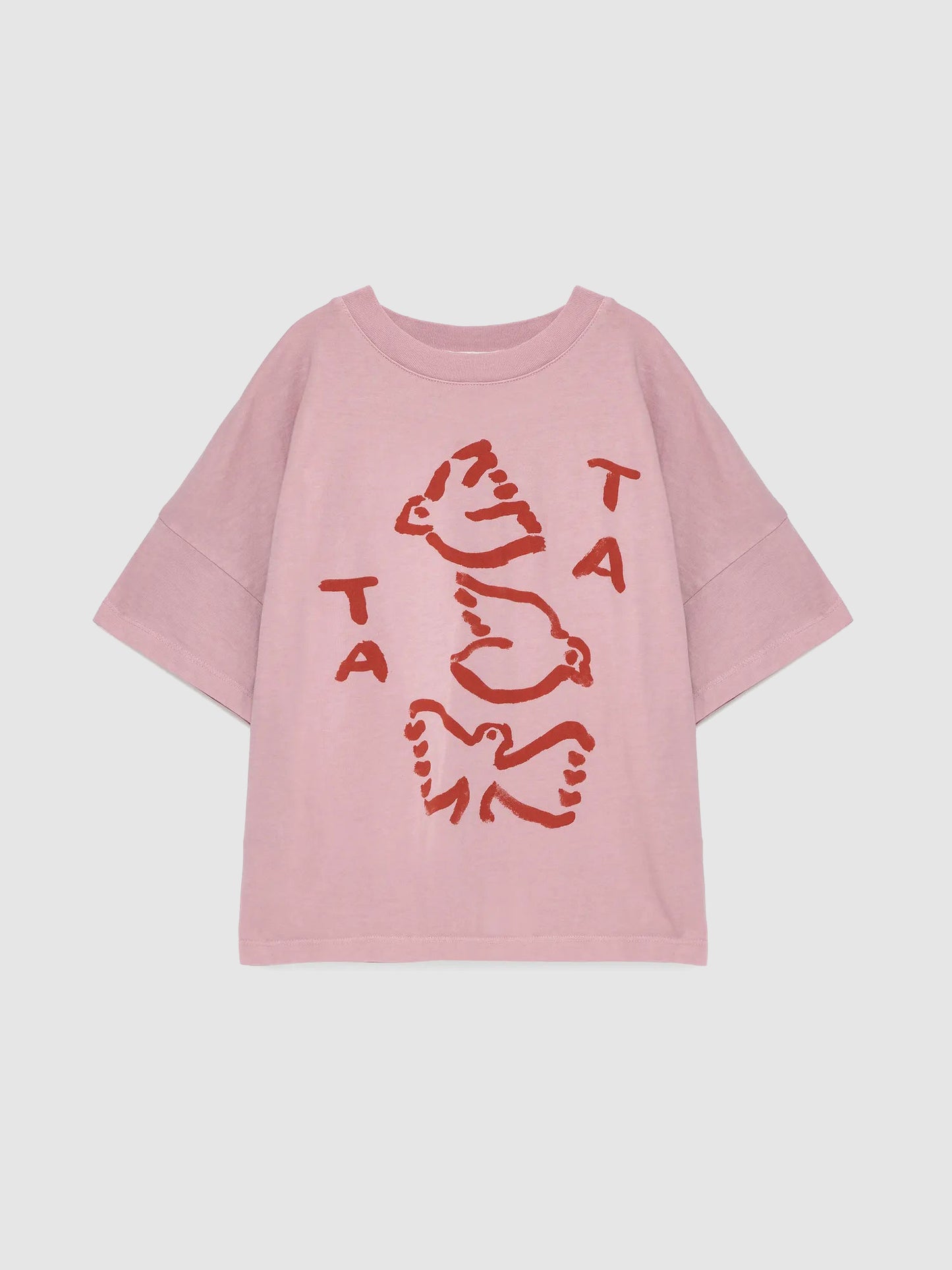 T-shirt nº17 Dusty Pink