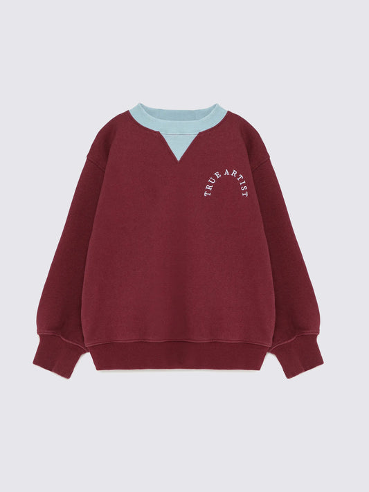 Sweatshirt nº09 Burgundy Red