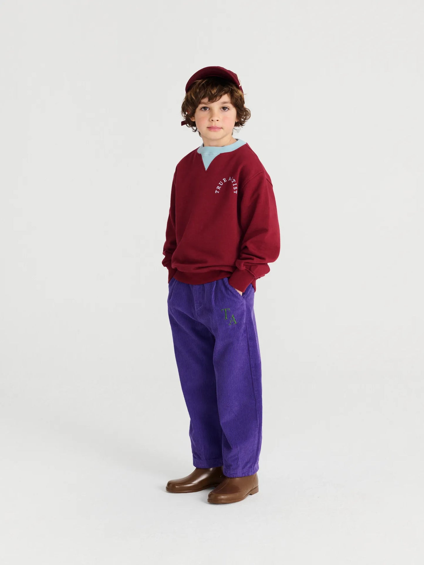 Sweatshirt nº09 Burgundy Red