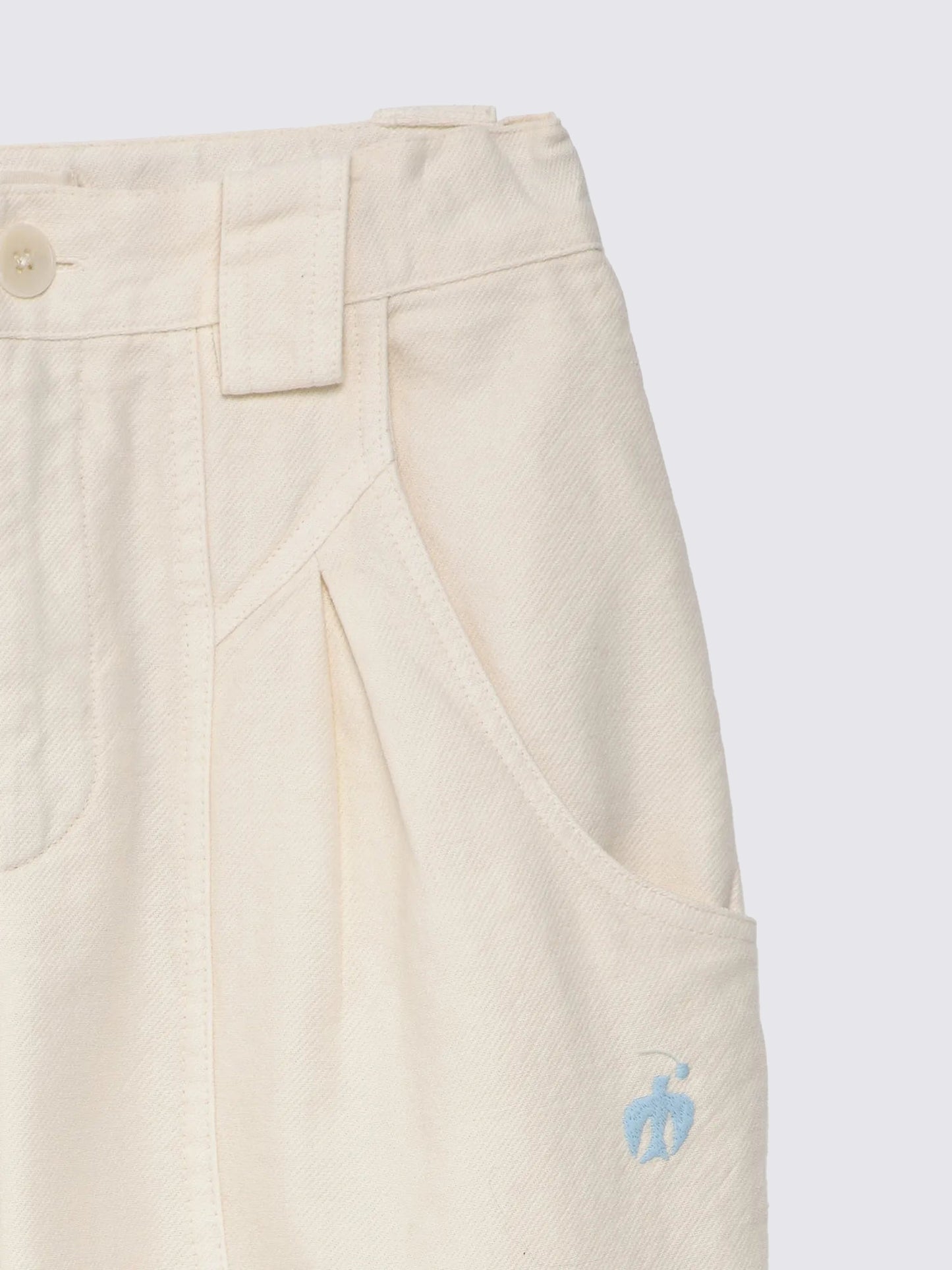 Trousers nº11 Ivory White