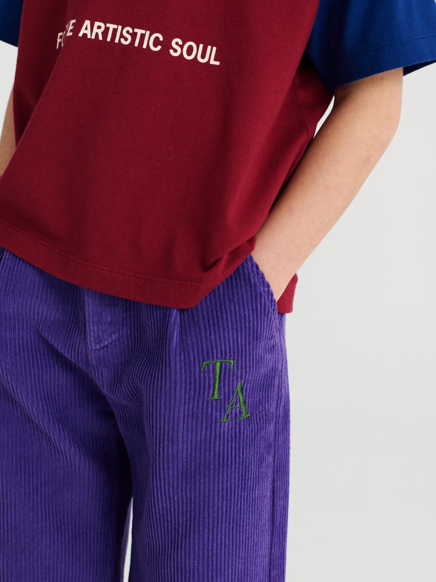 Trousers nº01 Violet Indigo