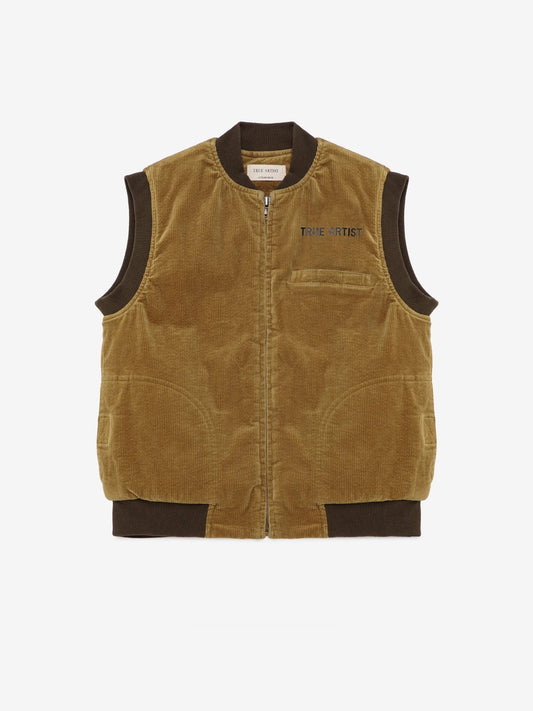Padded Vest nº06 Olive Green