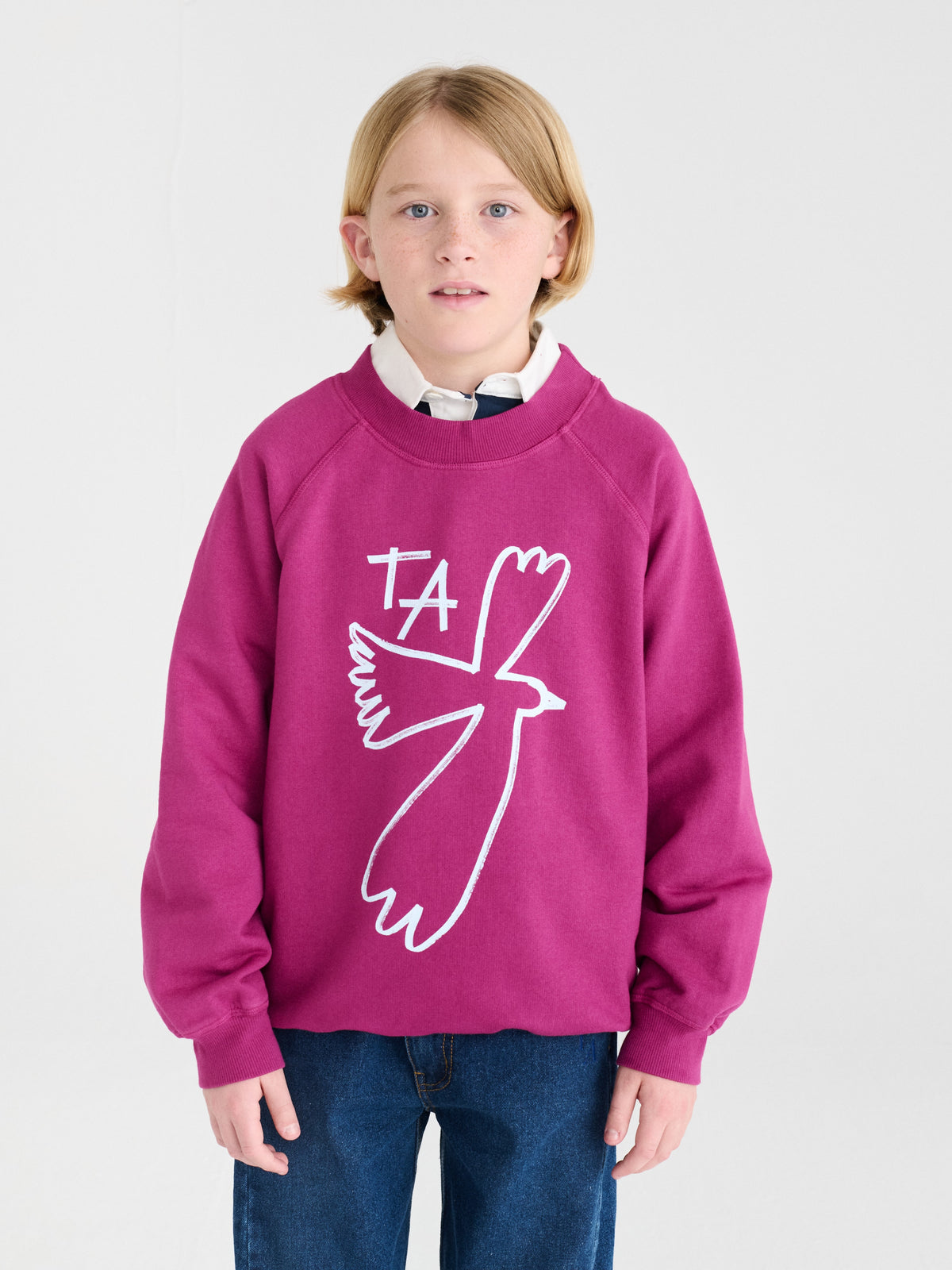 Sweatshirt nº01 Cherry Fuchsia
