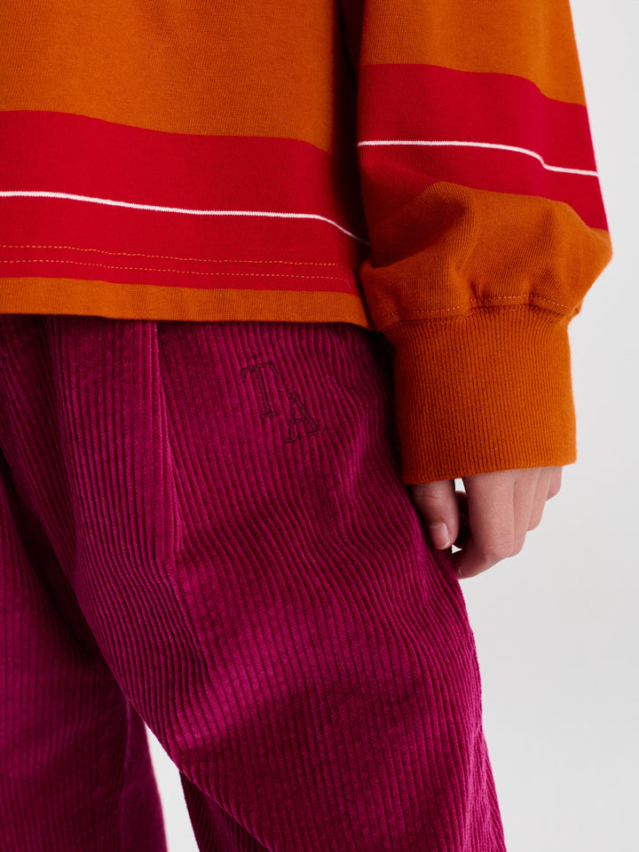 Polo T-shirt nº01 Deep Red