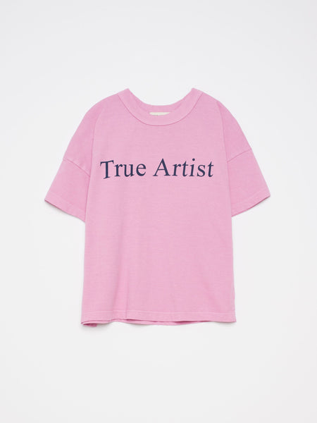 ★KIRSH★ Kirsch Plain Cherry Arch Logo T-Shirt Pink KIRSH Cherry Tomboy Graphic Tee Shirt Pink | Basic Tees for