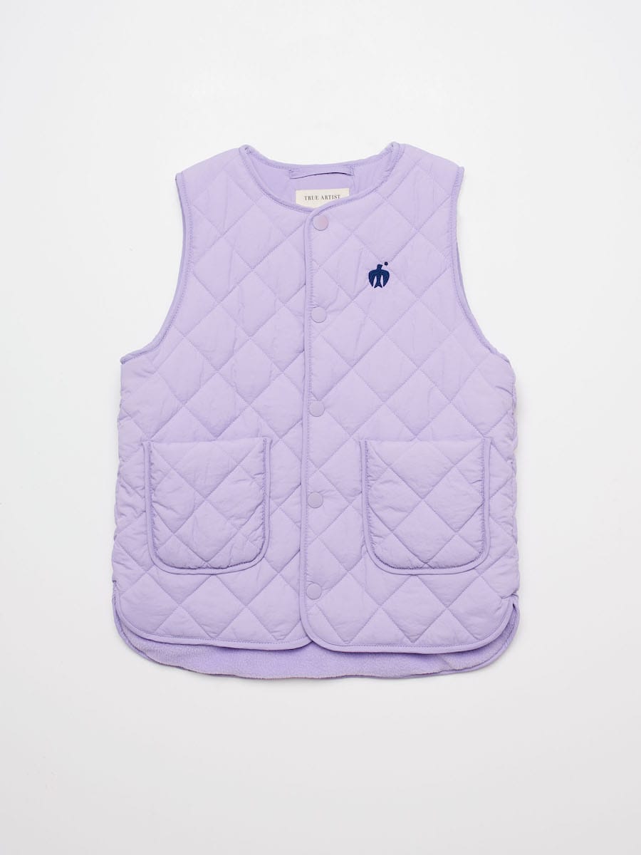 Padded Vest nº01 Orchid Lilac