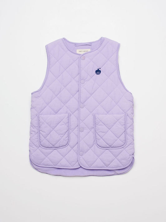 Padded Vest nº01 Orchid Lilac