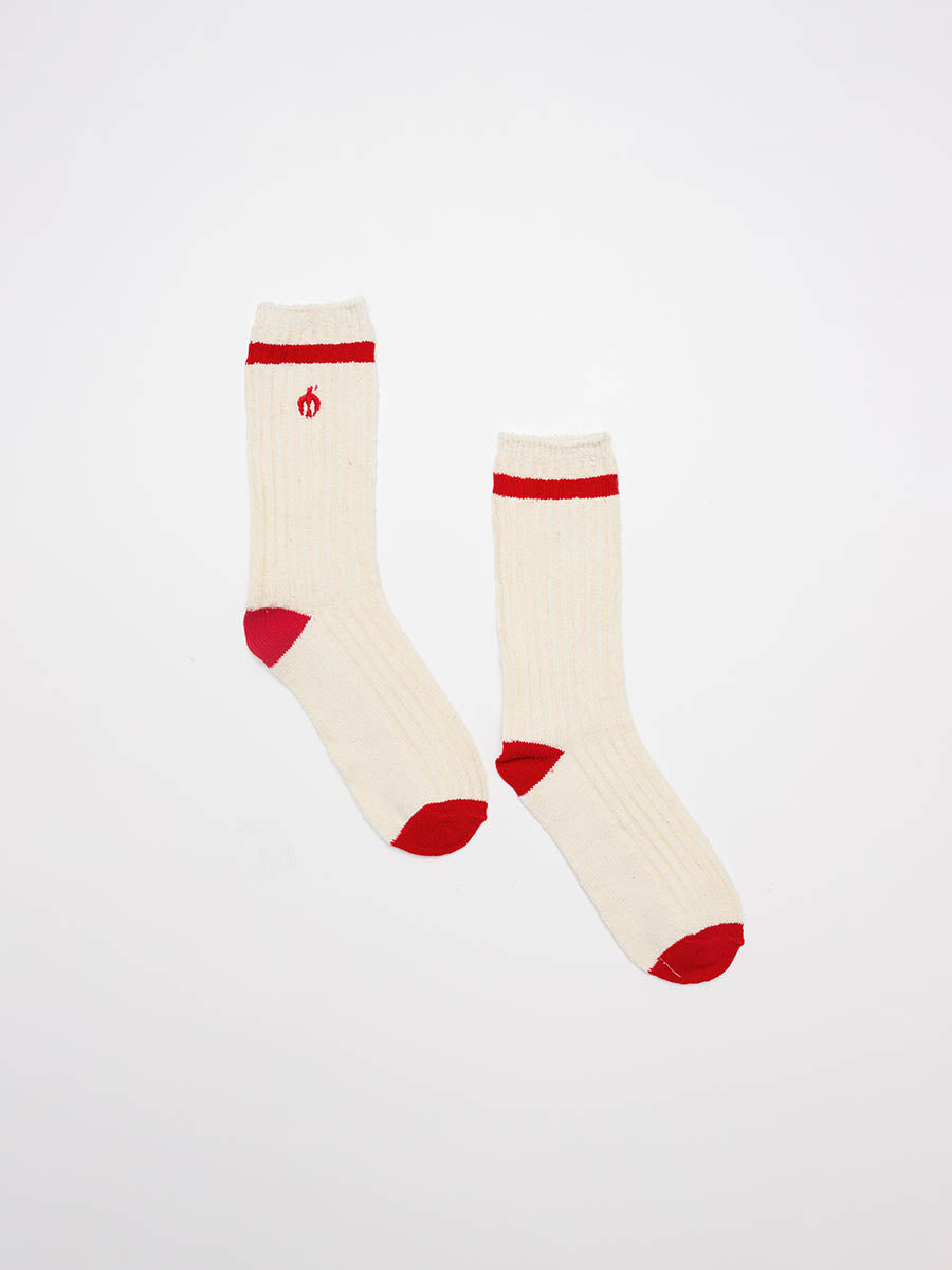 Socks nº 01 Deep Red