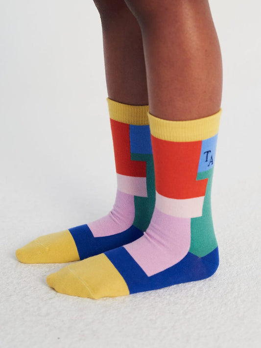 Block Colour Sock